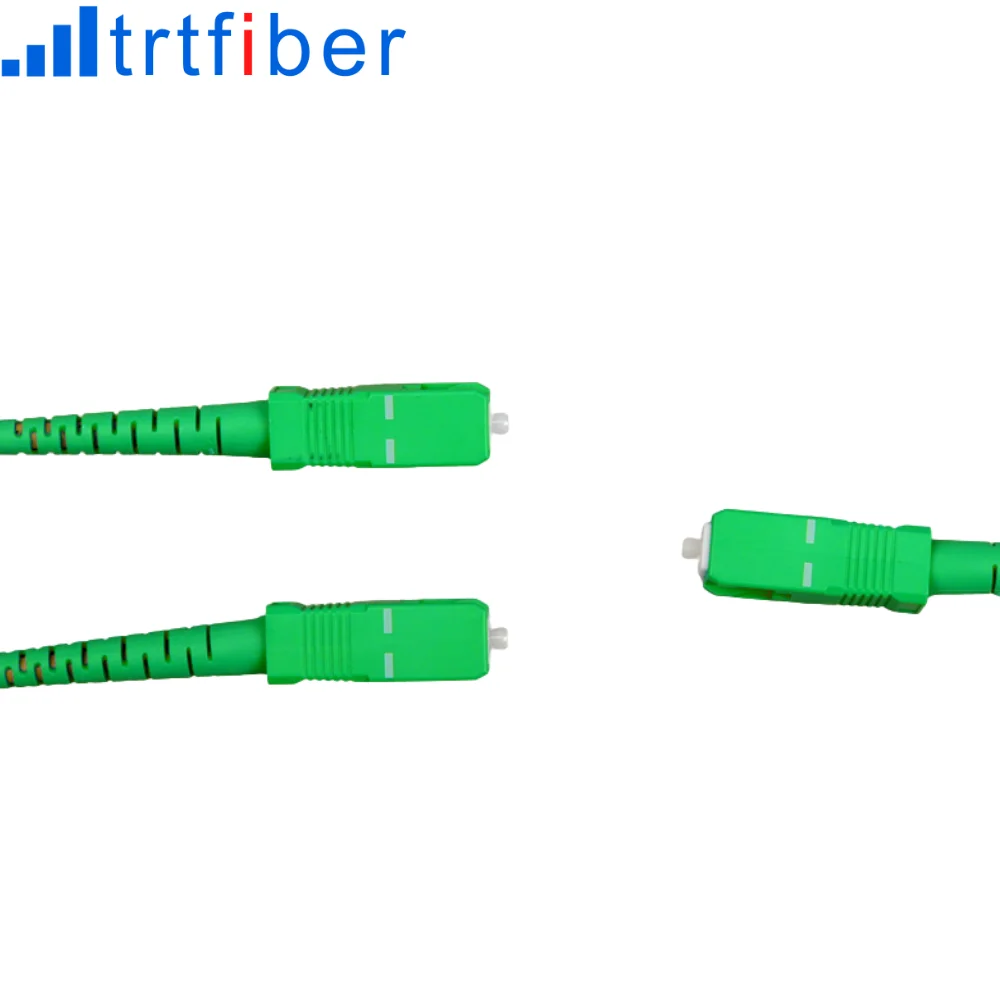 1X2 PLC ABS 1260/1650nm Ftth Fiber Optic Splitter Single Mode SC APC UPC GPON EPON 2.0mm Connector