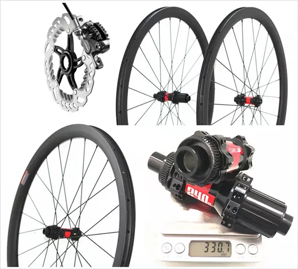 OEM ODM DT 240S карбоновые шоссейные дисковые тормоза бескамерные колеса 38 мм 45 50 25