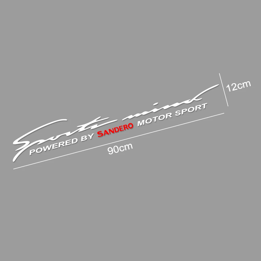

Car Wrap Sheet Windshield Stickers Automobile Decals For Renault Sandero Front Rear Windscreen Vinyl Film Decor Auto Accessories