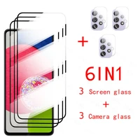 6in1 tempered glas case for samsung galaxy a52s 5g 6 5inch hd screen protector for galaxy a52s galax a 52s sm a528b camera film