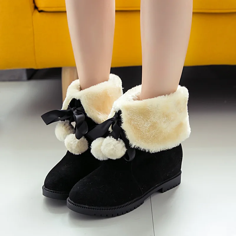 Лидер продаж зимние сапоги Новинка 2019 года теплые женские хлопковые ботинки на