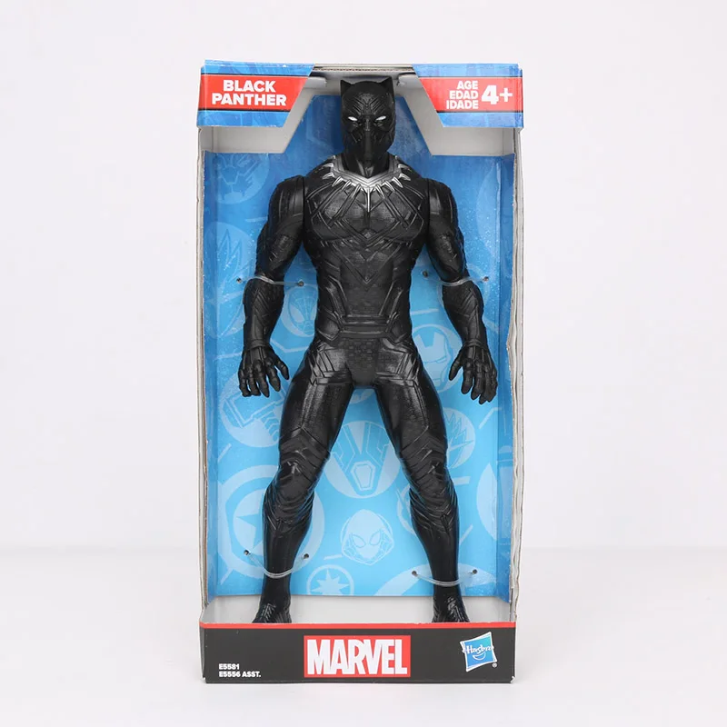 Классические 32,5 см игрушки Marvel Мстители 4 Человек-паук Черная пантера Железный человек Капитан Америка ПВХ Фигурки коллекционные куклы