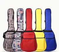 2020 4041 inch guitar bag 6 mm thick sponge soft case gig bag backpack oxford waterproof guitar cover case with shoulder strap