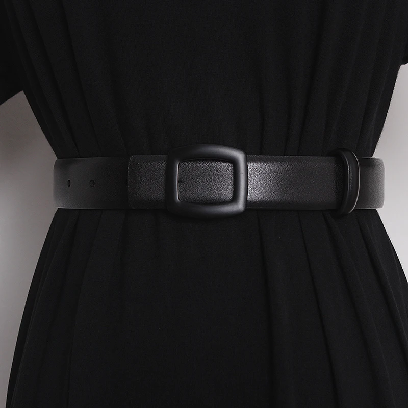 Женский подиумный ремень из натуральной кожи двухсторонний корсет пояс