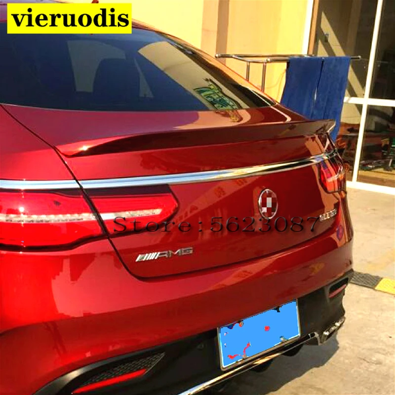 

Для Mercedes gle coupe 2016 2017 2018 ABS спойлер Автомобильный задний спойлер заднее крыло для benz gle coupe