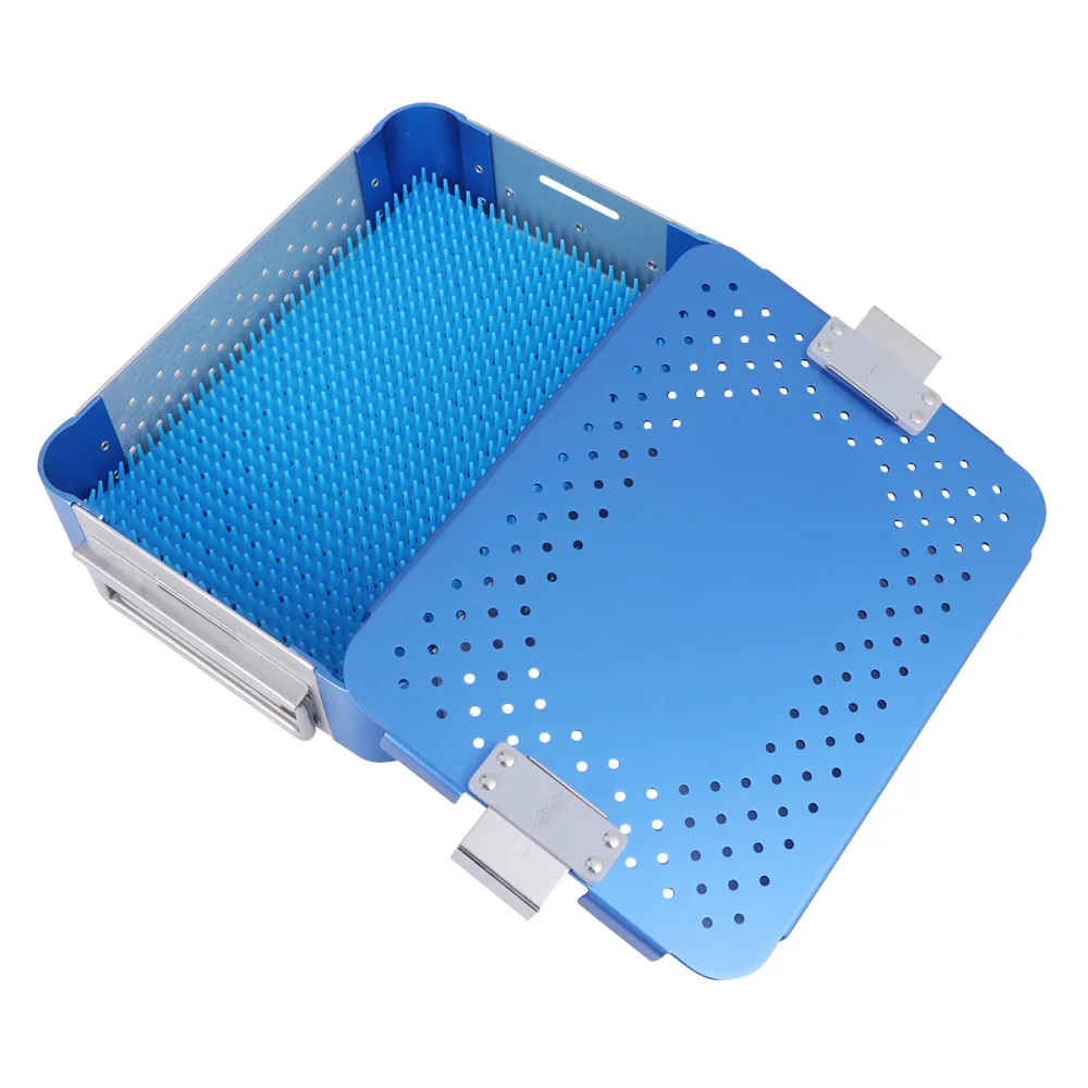 

Metal Container Shop Box Tray Protection Tools for Home Outdoor Outside (Blue)