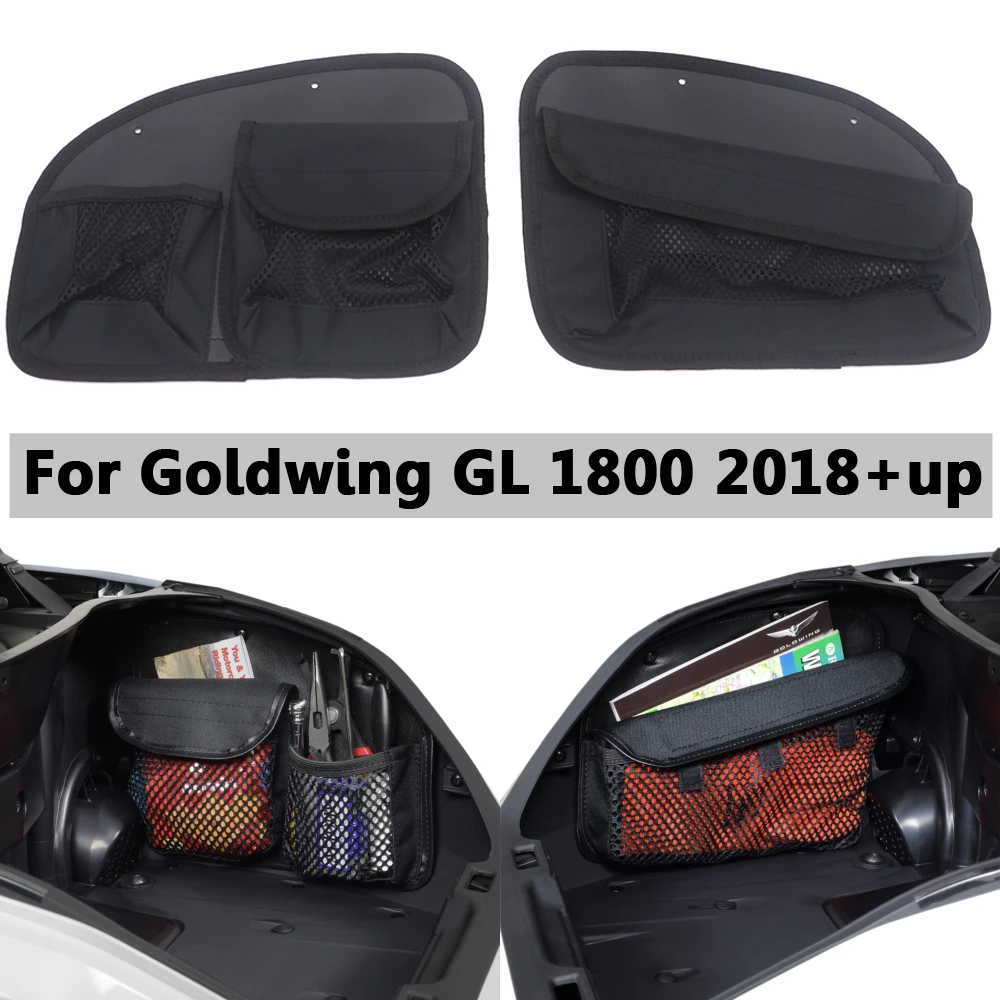 

Подкладка на крышку багажника Gold Wing 1800 с органайзером, сумка для хранения, карманная седельная сумка для HONDA Goldwing GL1800 F6B GL 1800 2018-UP