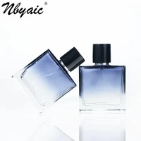 nbyaic 1pcs perfume bottle 50ml empty bottle 30ml high grade blue glass spray bottle perfume bottle empty bottle
