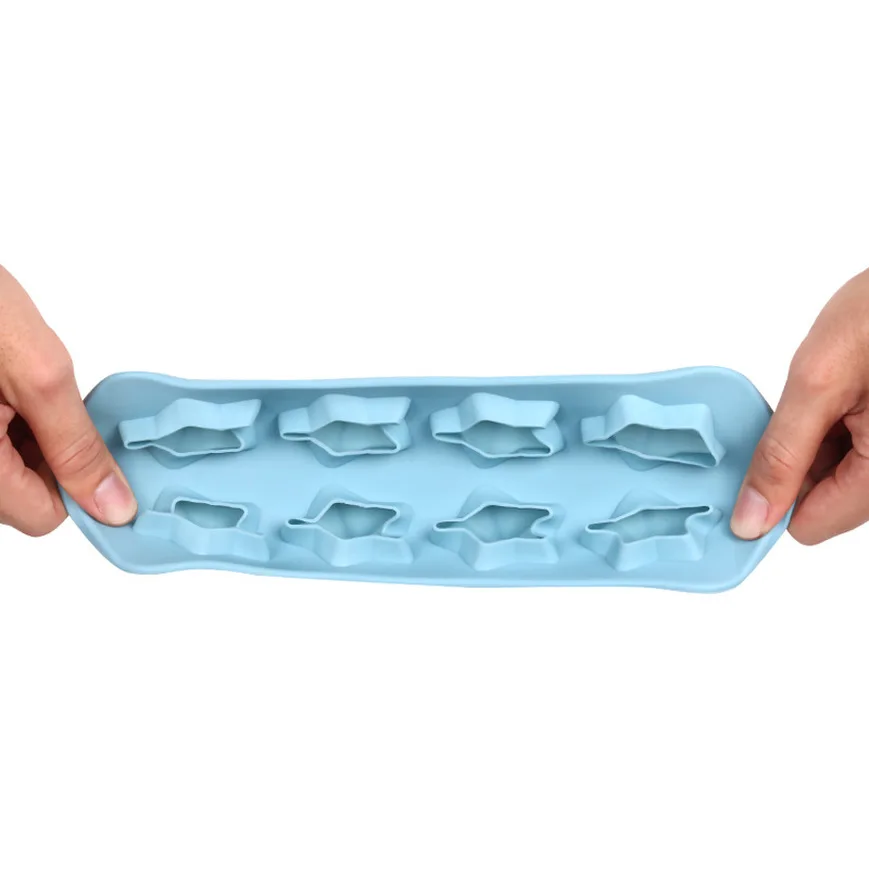 

Mold Stars Shape Silicone Tool Chocolate Mould Tray Ice Cream DIY Tool Whiskey Wine Cocktail Ice Cube 3D Silicone Mold