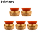 Корейский концентрированный экстракт женьшеня обновляющий крем образец 5 мл * 5 шт. увлажняющий крем для лица против старения питательный и женьшеня маска