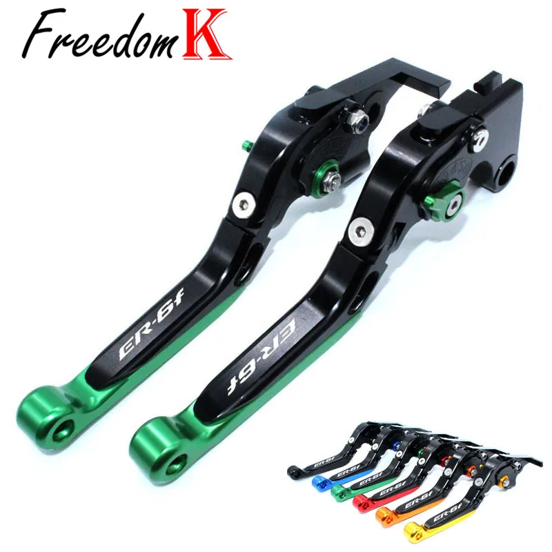 Складные Выдвижные рычаги тормозной муфты с ЧПУ для KAWASAKI ER 6F ER6F 2009 2010 2011 2012 2013 2014