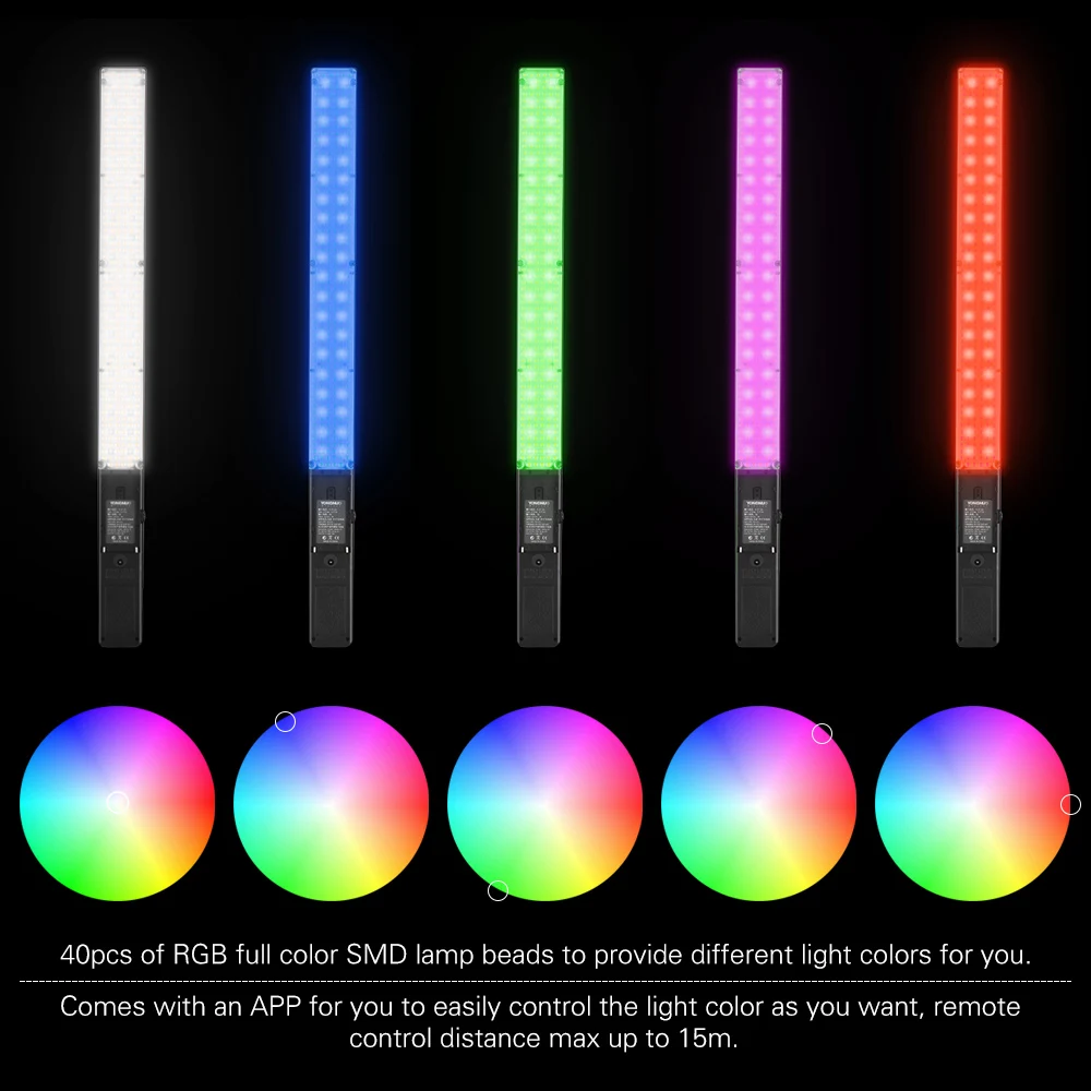 YONGNUO YN360 Pro светодиодный светильник для видео RGB полноцветный CRI95 + Макс. 2560LM
