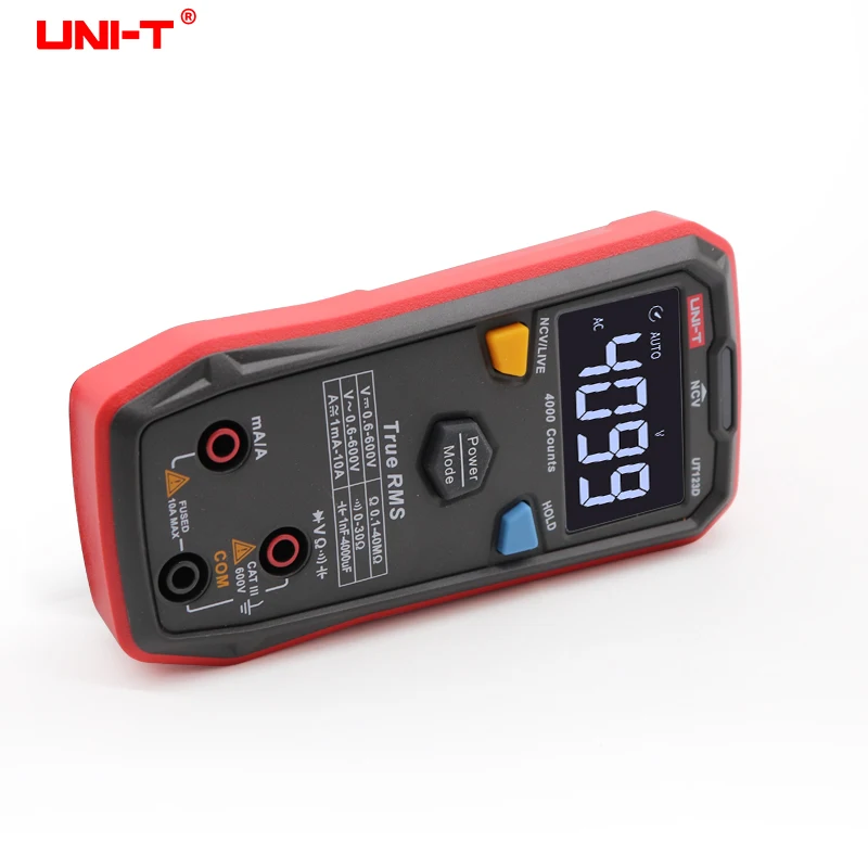 Ручной цифровой мультиметр U-NIT UT123/UT123D Бесконтактный индикатор напряжения силы