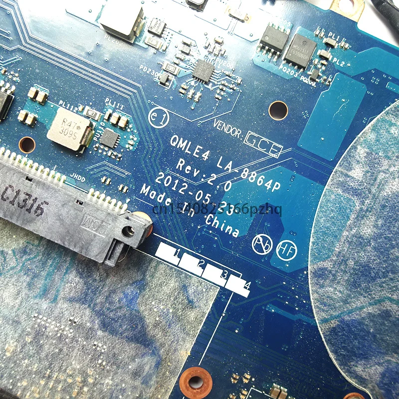 Оригинальная электронная справочная карта для Samsung NP365 NP365E5C NP355V5C материнская