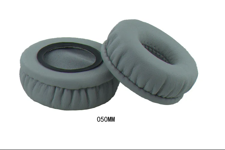Серые Мягкие белковые круглые амбушюры универсальный размер для наушников