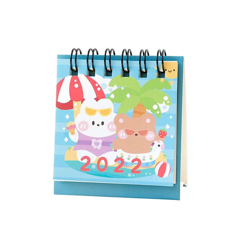 1 шт. милый мультяшный Сказочный портативный настольный мини-календарь для