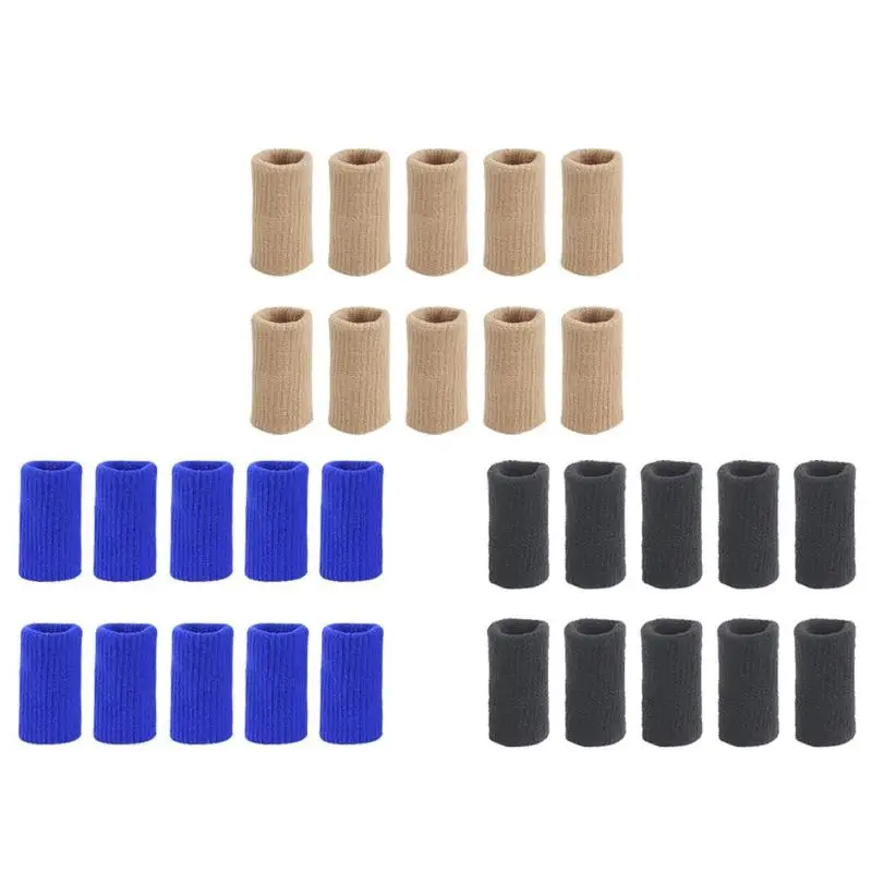 Новый 10 шт./компл. палец рукава Поддержка с накатанной головкой бандажа колено