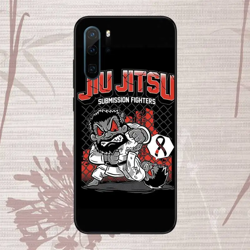 

BJJ Brazilian Jiu Jitsu Phone Case For Huawei honor Mate P 9 10 20 30 40 Pro 10i 7 8 a x Lite nova 5t