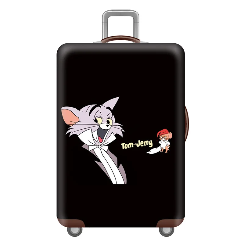 B Luggage cover Эластичный Чехол для багажа, защитный чехол для багажа, Чехол для багажа 18-32 дюймов, чехол для чемодана, пылезащитный чехол, аксессуары для путешествий - Цвет: B Luggage cover