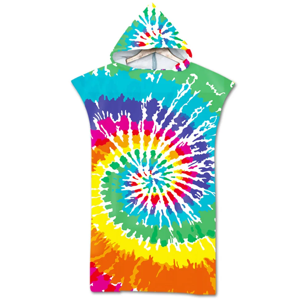 

Банный халат из микрофибры с капюшоном для взрослых