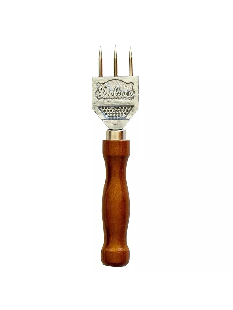 Стальное долото для льда YIWUMART с тремя зубцами из нержавеющей стали ледокол