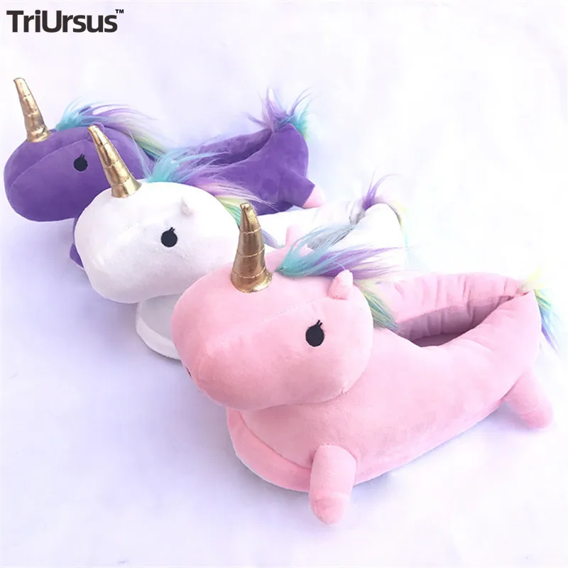 Обувь с единорогом для маленьких детей девочек рисунками животных Домашние