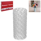 (Под заказ) 400 шт. MOC прозрачные строительные блоки ваза фотоальбом подарок для цветочного букета 10280 комплект (без комплекта)