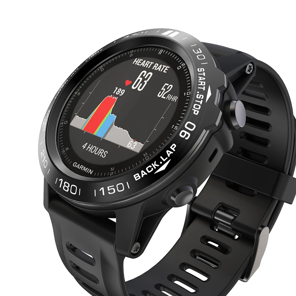 Защитный чехол из нержавеющей стали для смарт-часов Garmin Fenix 5X | Наручные часы