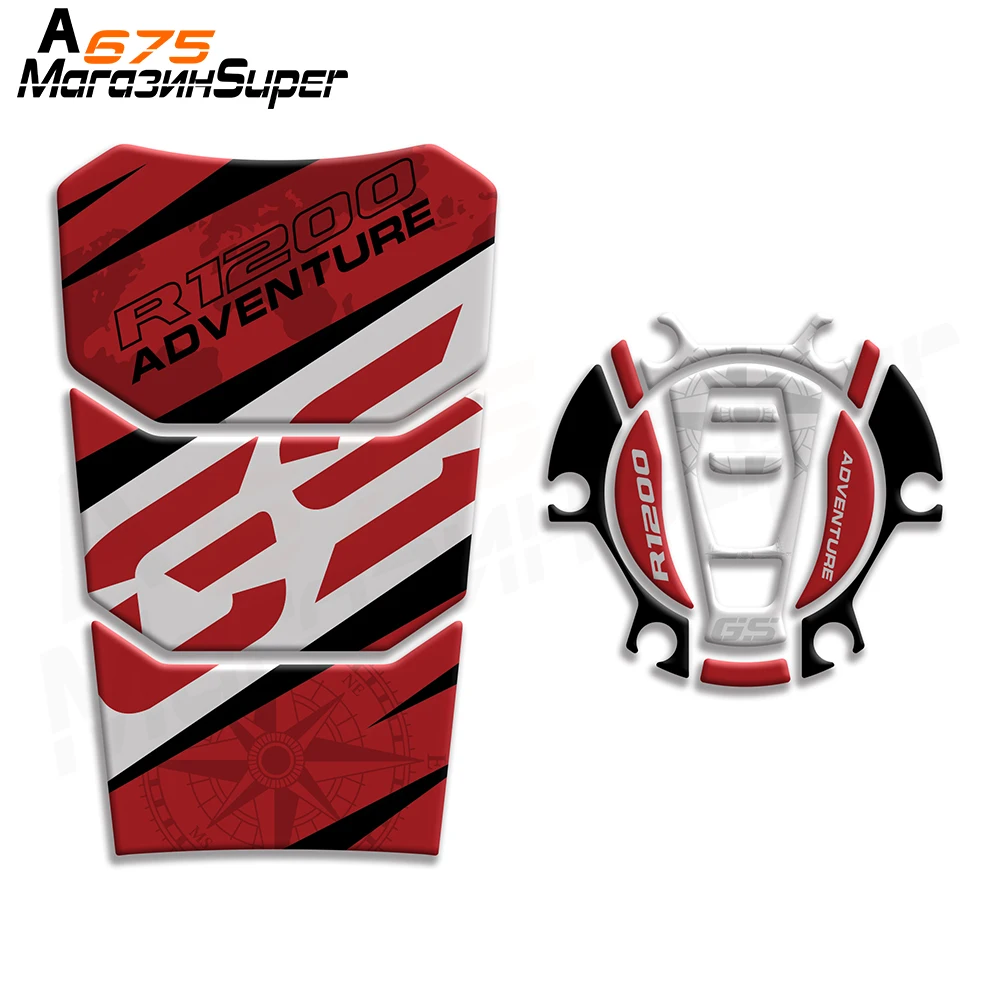

Tank Cover Pad Protection 3D Reflective Motorcycle For BMW R1200GS LC Adventure R 1200 GS 2014 2015 2016 2017 2018