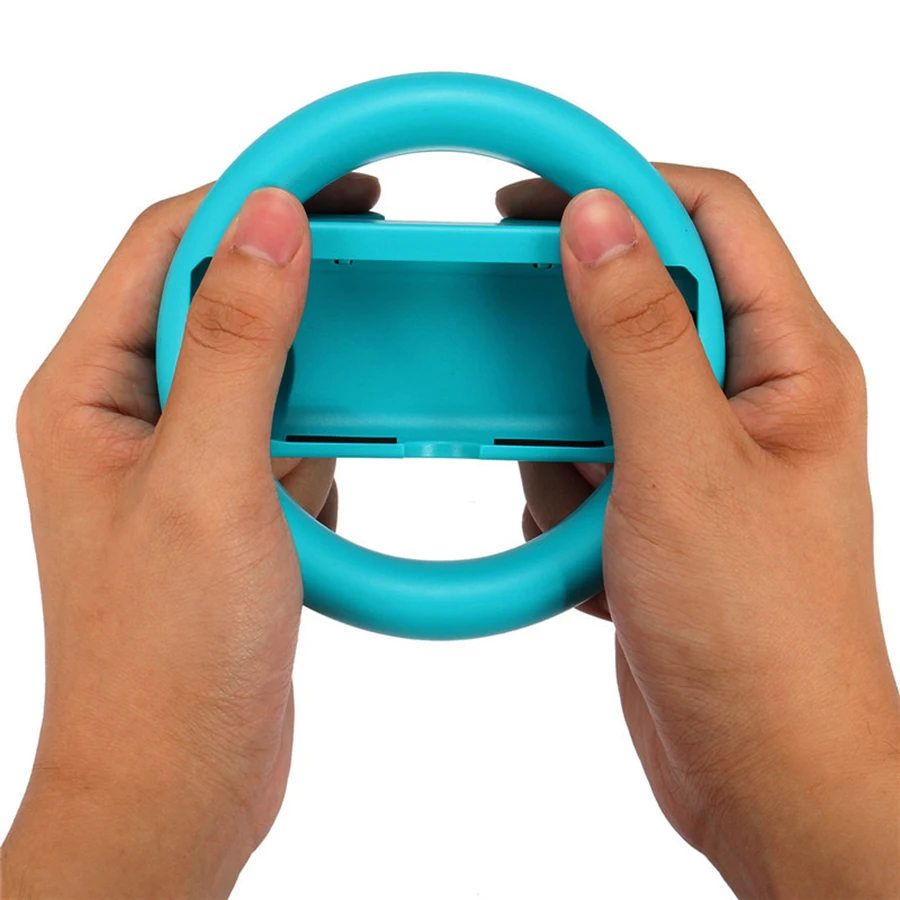 

Kit Housing Shell with Steering Wheel Cases Handle Grips Silicone Case Analog Shell Caps Cover for Nintendo Switch Accessories