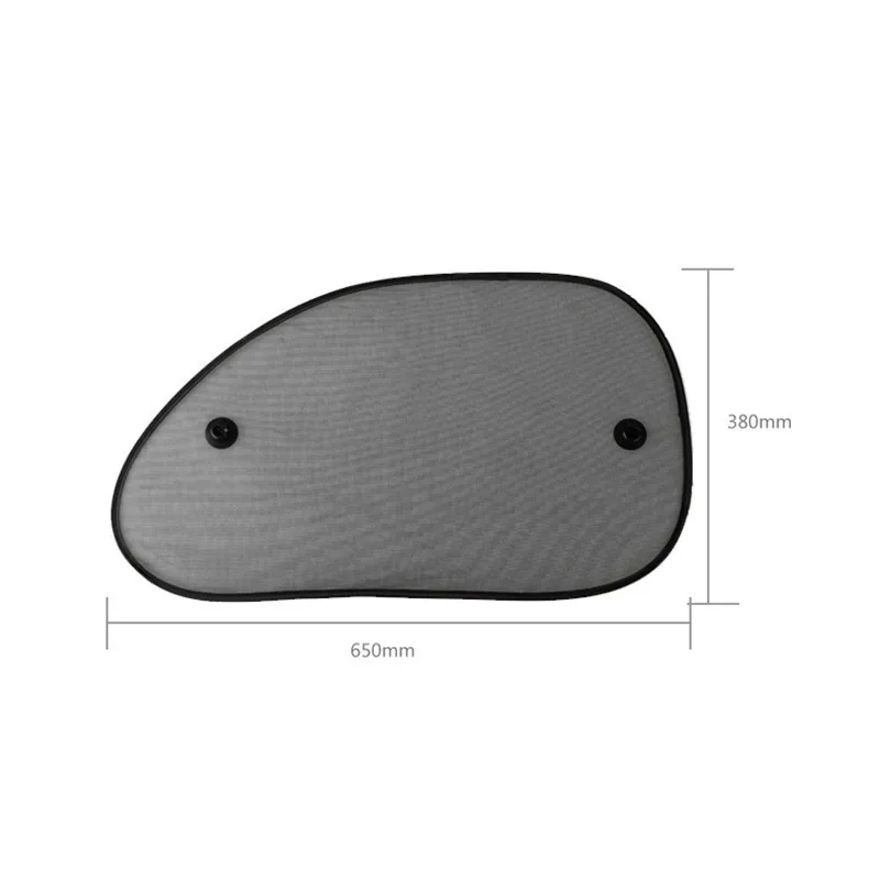 Durable Car sunshade window sunscreen insulation side block shade mesh curtain UV protection Black Kids Baby | Автомобили и