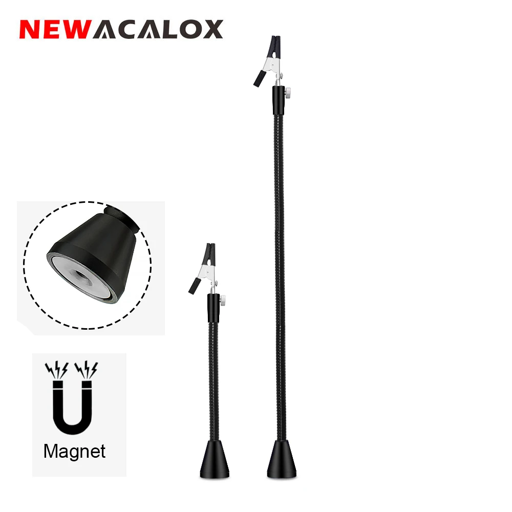 Магнитный гибкий рычаг NEWACALOX 320 мм/150 мм с 2 шт. зажим для печатной платы углом