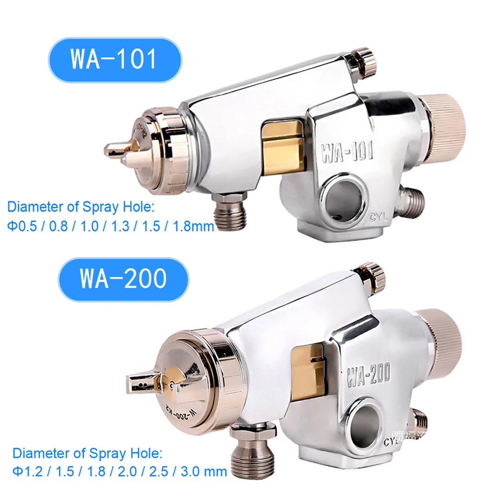 Automatic Paint Spray Gun Pneumatic Tools  Nozzle WA-200 WA-101 Durable Paint spayer 12Styles Air Power Industrial Level