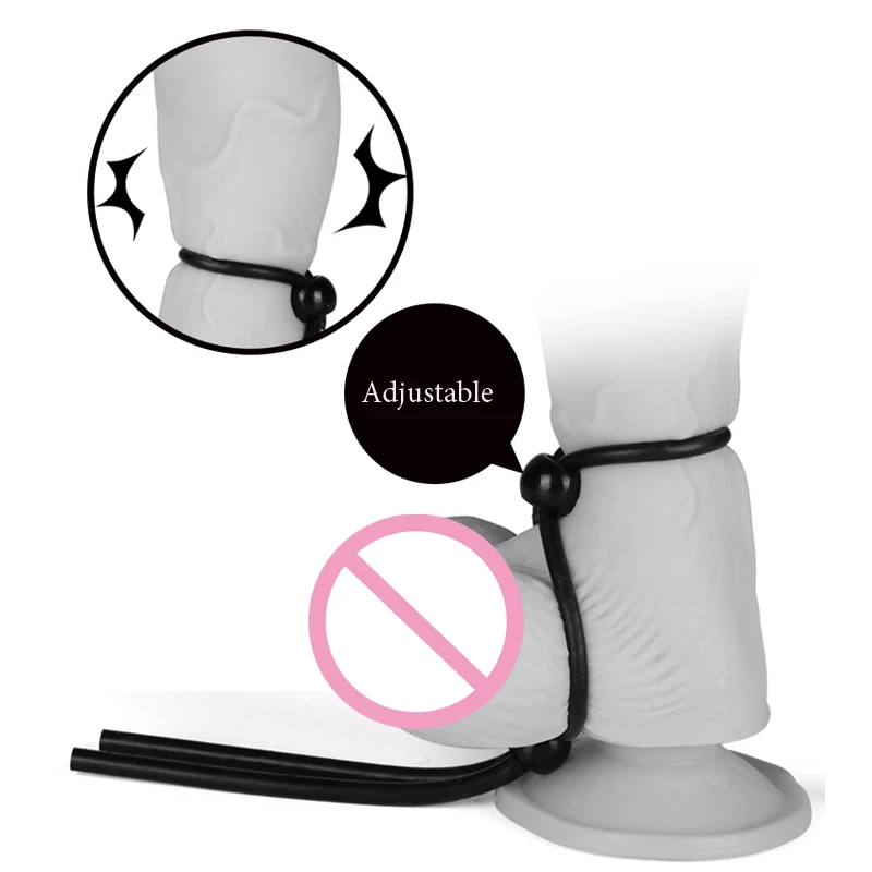 Регулируемое Силиконовое кольцо для пениса мужчин секс игрушки взрослых