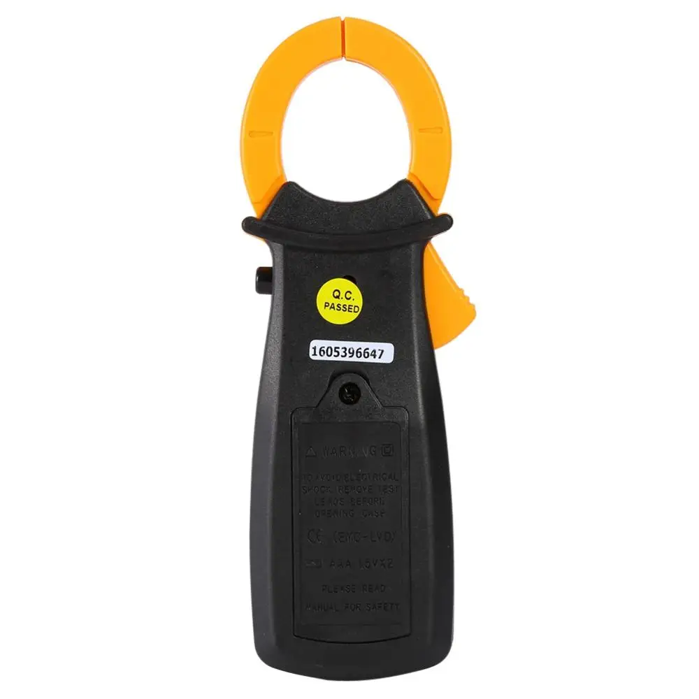 Mini Digital Multimeter Amper Clamp Meter AC/DC 600V Current Pincers Voltage Capacitor Resistance Tester with Test Leads Tools |