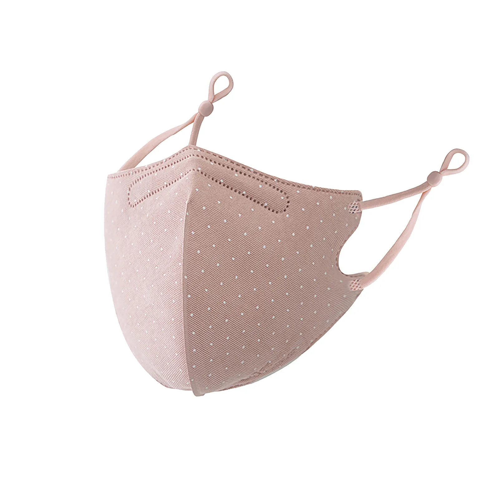 Многоразовая маска для лица с проволокой носа дизайнерская хлопковая Женская