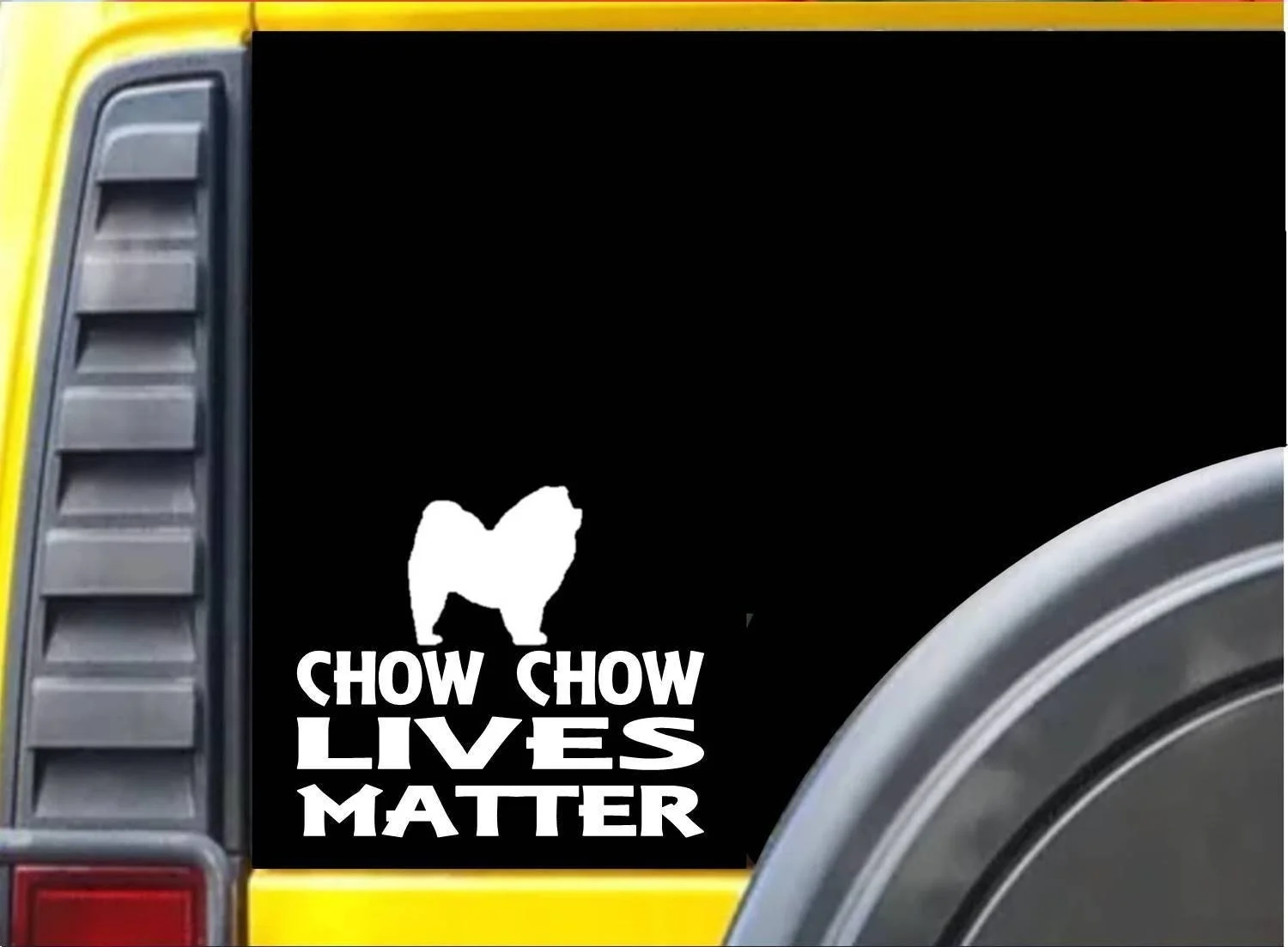 Chow Lives Matter стикер k168 6 дюймов собака наклейка на оконное стекло наклейка|Наклейки
