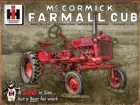 Mccormick Farmall Cub Международный комбайн трактор Ретро винтажный жестяной знак (посетите наш магазин, больше товаров!)