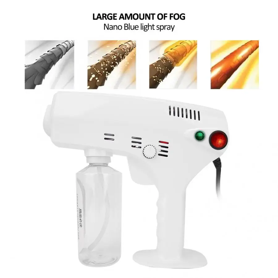 280 мл портативный синий светильник нанораспылитель парикмахерский распылитель