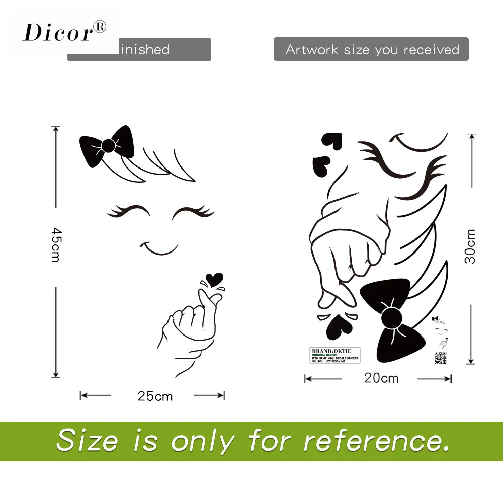 7 видов стилей Наклейка на стену со смайликом счастливое вкусное лицо наклейка