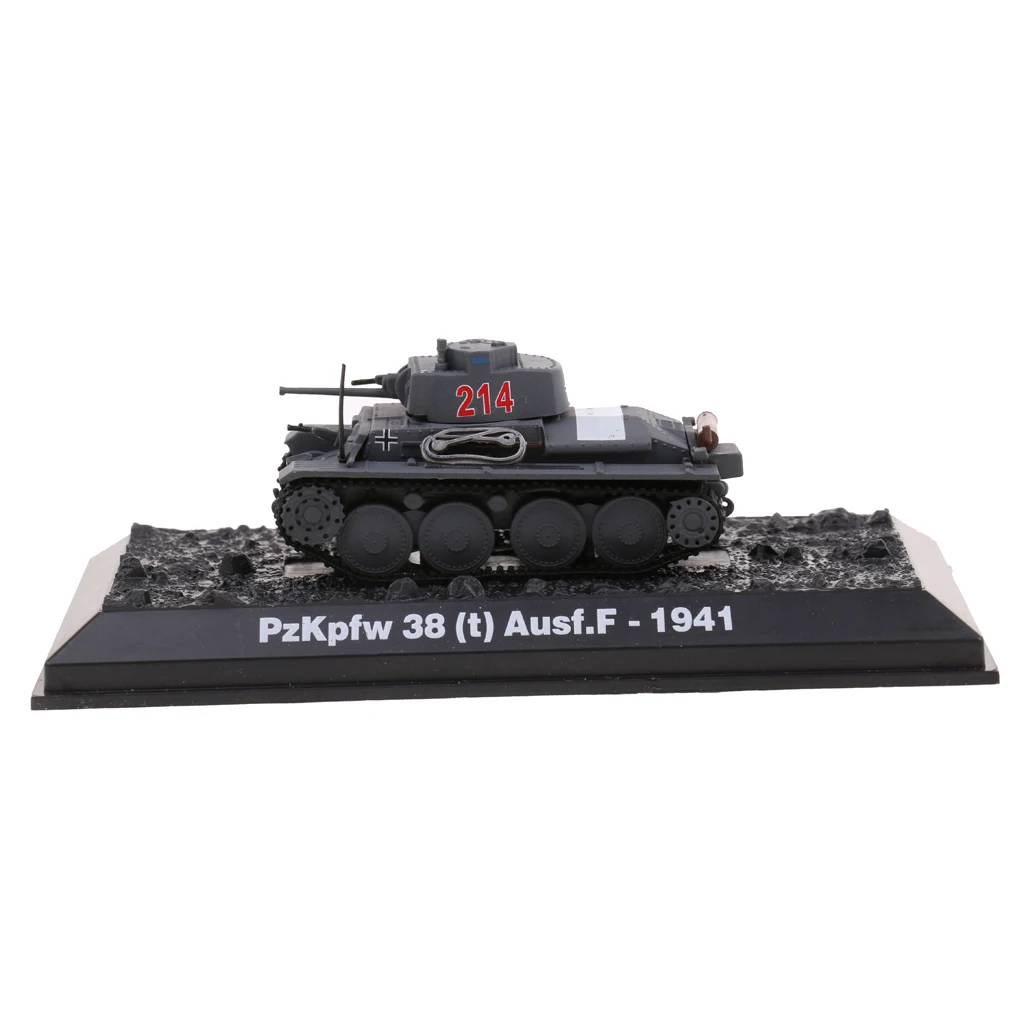 1/72 масштаб PzKpfw 38(t) Ausf. F-1941 танк-второй мировой войны немецкий тяжелый Panzer-пластиковая модель игрушки для детей