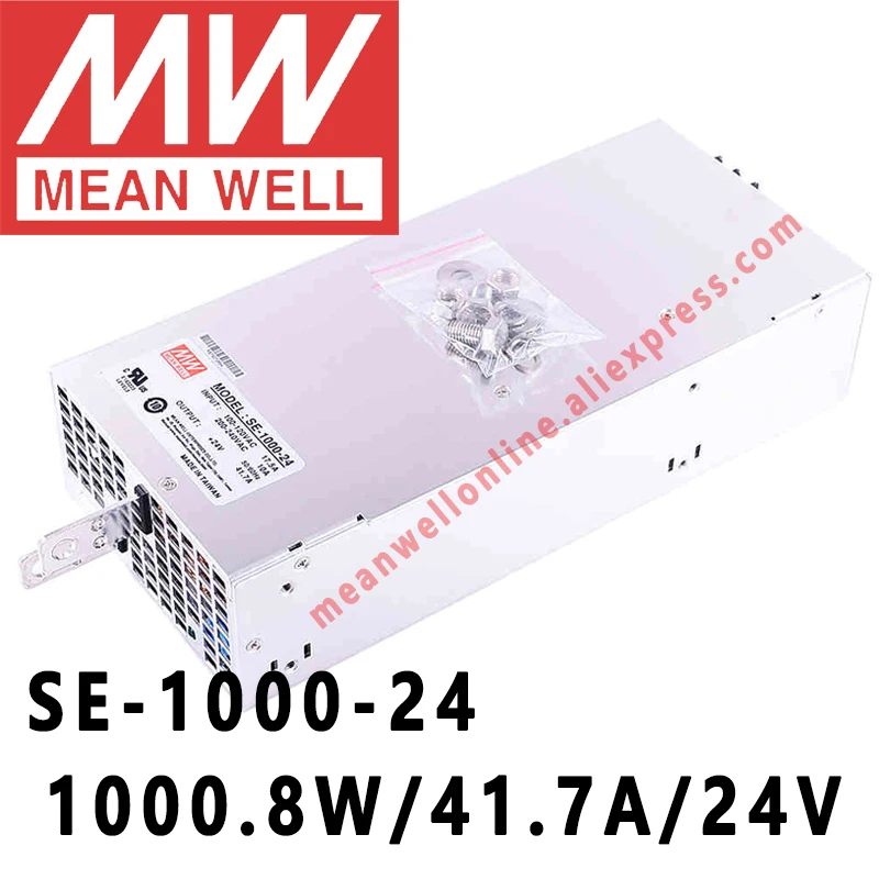 

Mean Well SE-1000 Series 1000W 5V/9V/12V/15V/24/48V DC Single Output Power Supply meanwell online store