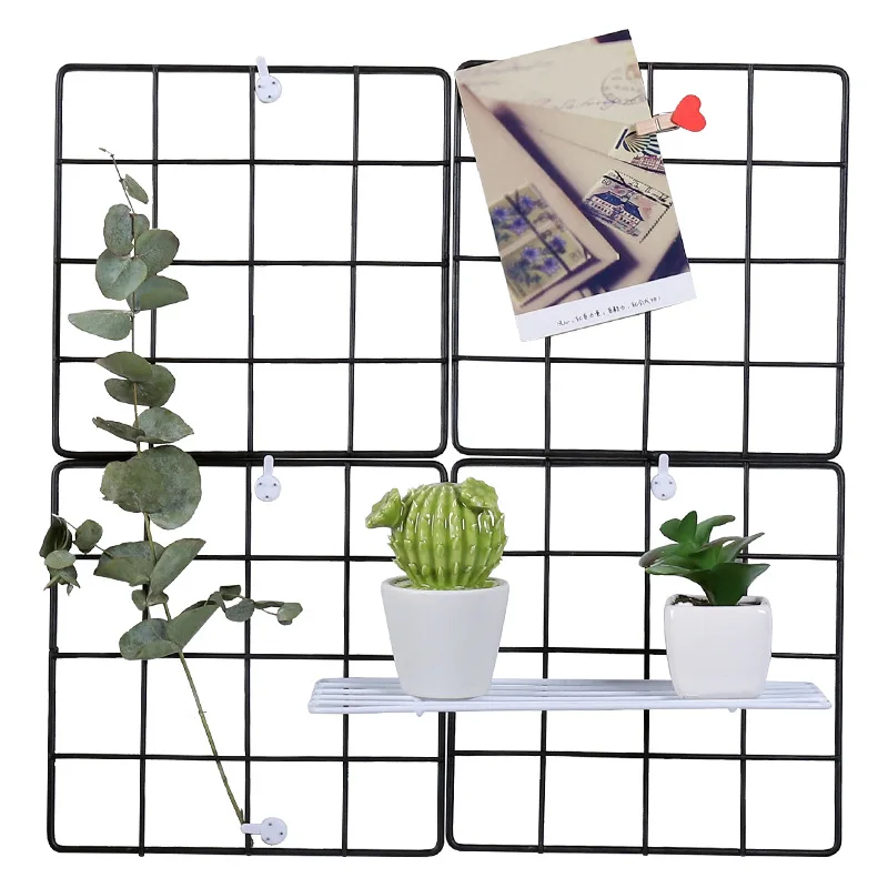 Креативная Скандинавская железная металлическая решетка Декор фоторамка