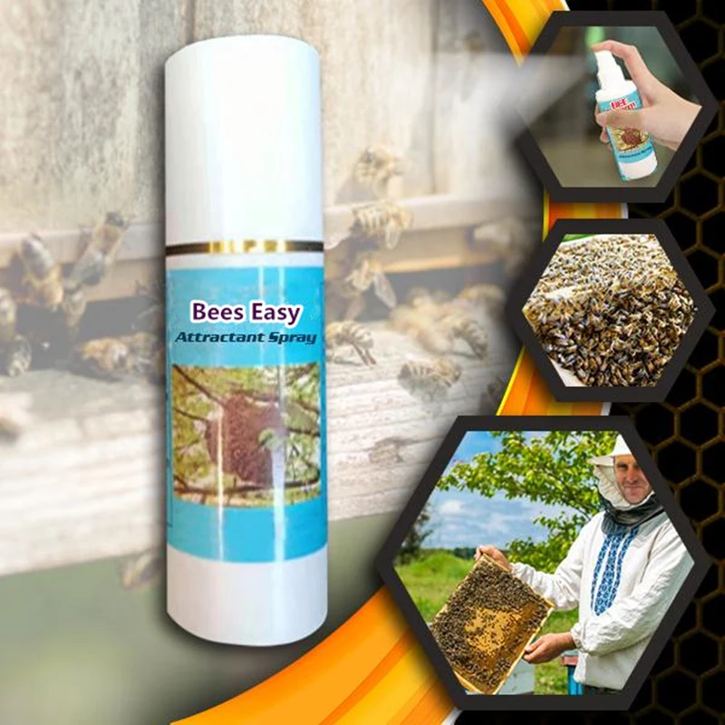 60 мл пчела легкая привлекательная спрей Swarm приманка портативная для ферм