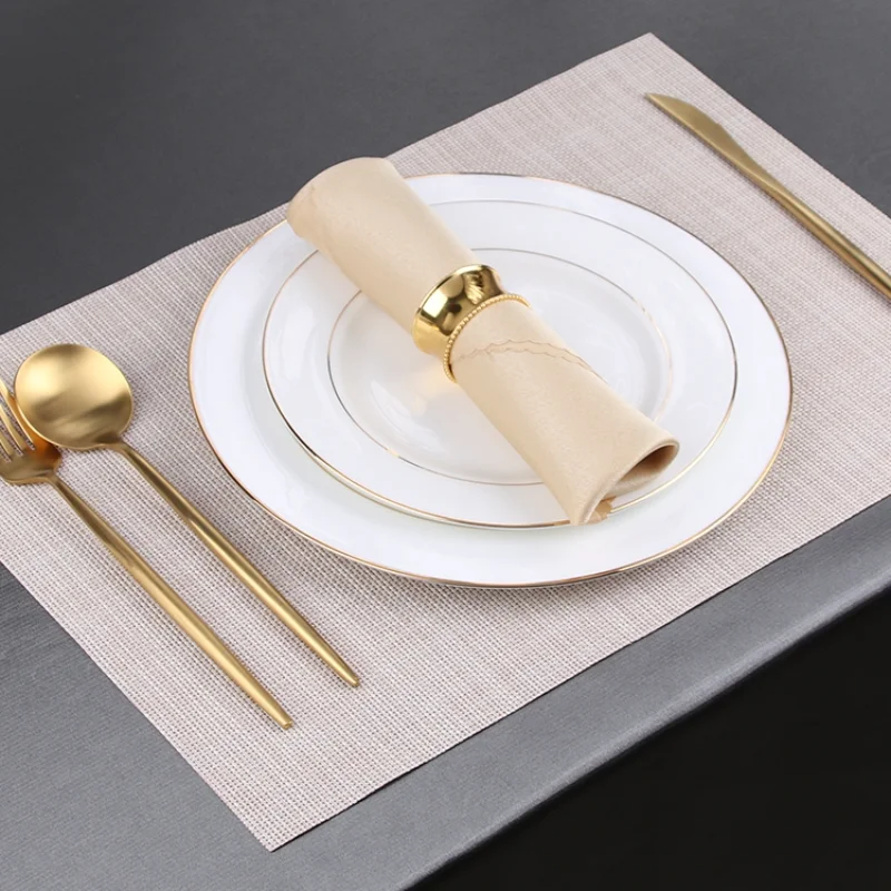 

Nordic Luxury Plate Sets Round Ceramic Dinner Trays Decorative Plate Sets Creative Vajillas De Cocina Home Tableware DB60PZ