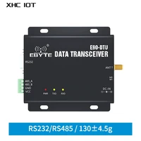 433mhz modbus wireless data transceiver modem 17dbm 1km rs232 rs485 sma k continuous transmission xhciot e90 dtu433c17