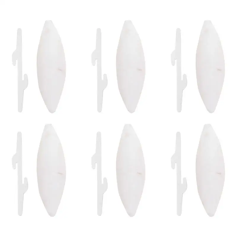 Набор из 6 костей для жевания каракатицы с металлическим держателем|Игрушки птиц|