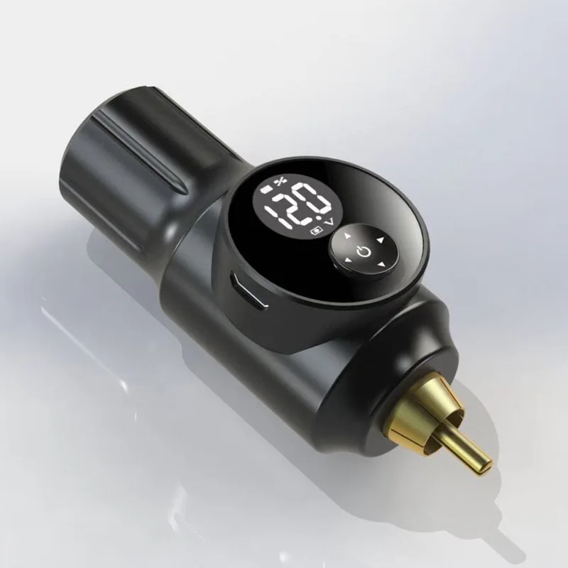 

Новейший беспроводной мини-блок питания для татуировок, разъем RCA, поставщик для тату-машинки