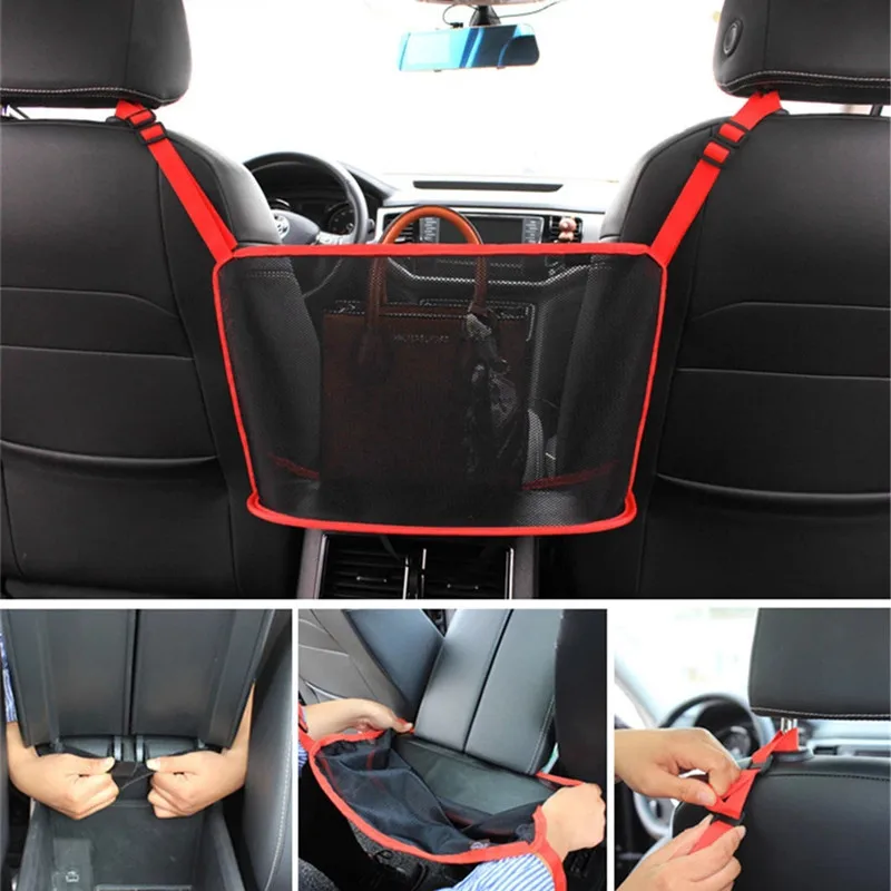 

Universal Car Seat Storage Organizer Bag Multifunction Storage Box Interior Stowing Tidying Auto Organizer Bag accesorios coche