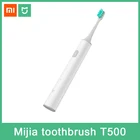 Оригинальная звуковая электрическая зубная щетка Xiaomi Mijia с длительным сроком службы батареи, зубная щетка Mi T300, высокочастотный Вибрационный магнитный двигатель